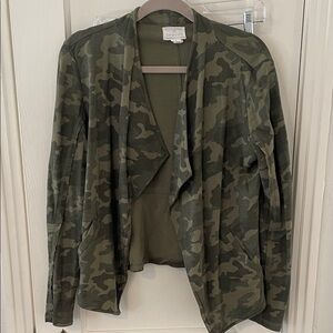 Caslon Olive Camo Utility Jacket
